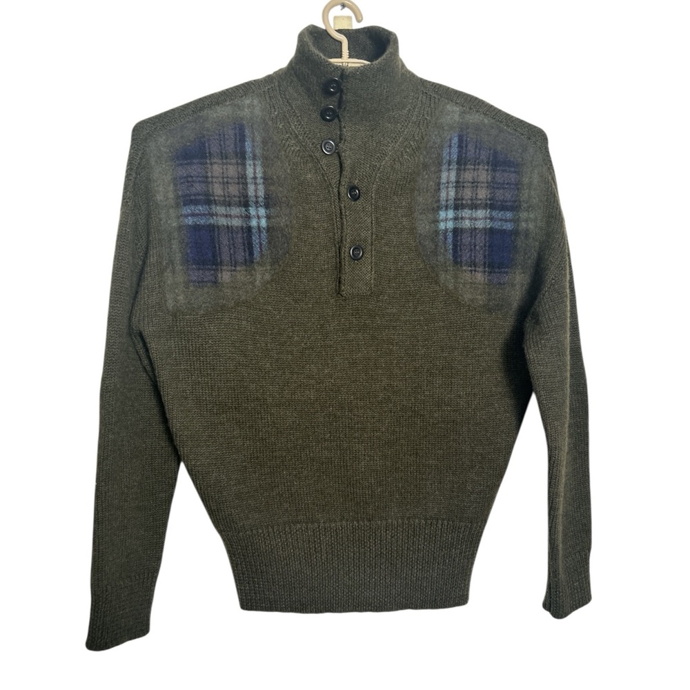 Bottega Veneta Wool Sweater in Sargent Melange Size 50